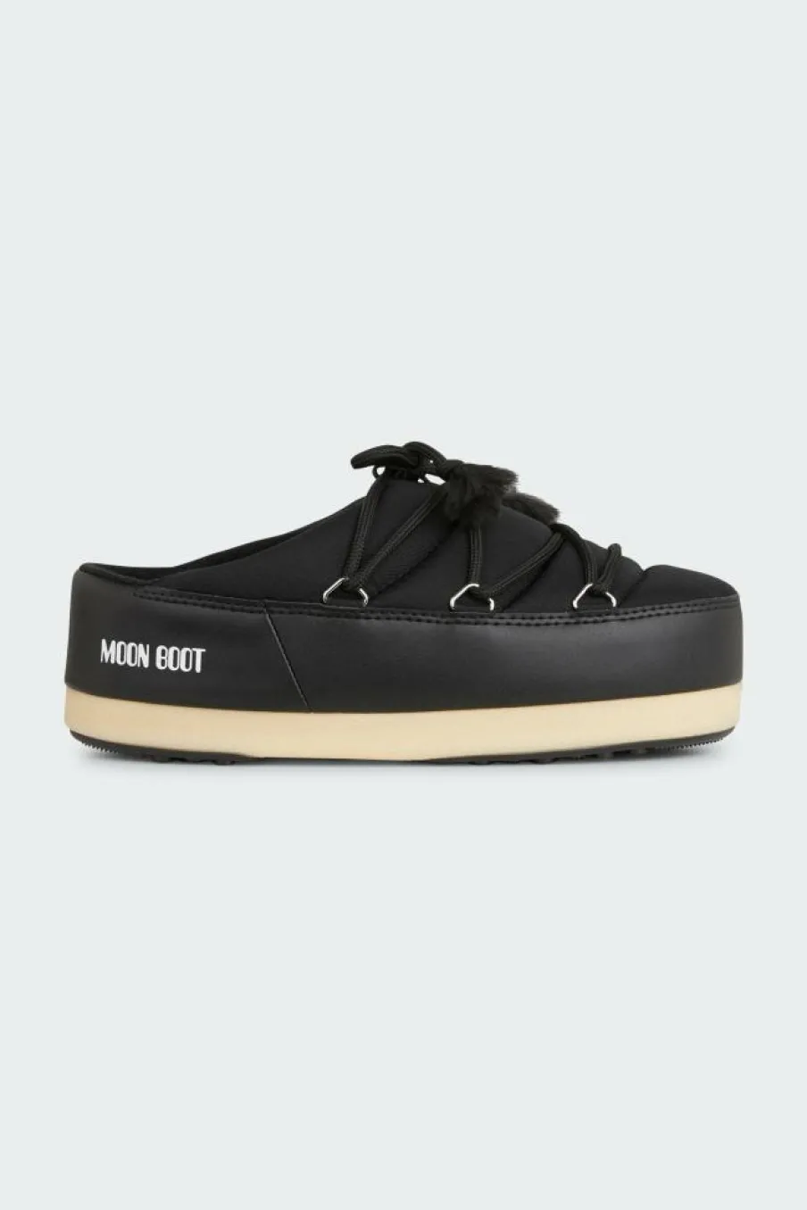 EVX MULE NYLON - Mules | Noir*MOON BOOT Outlet
