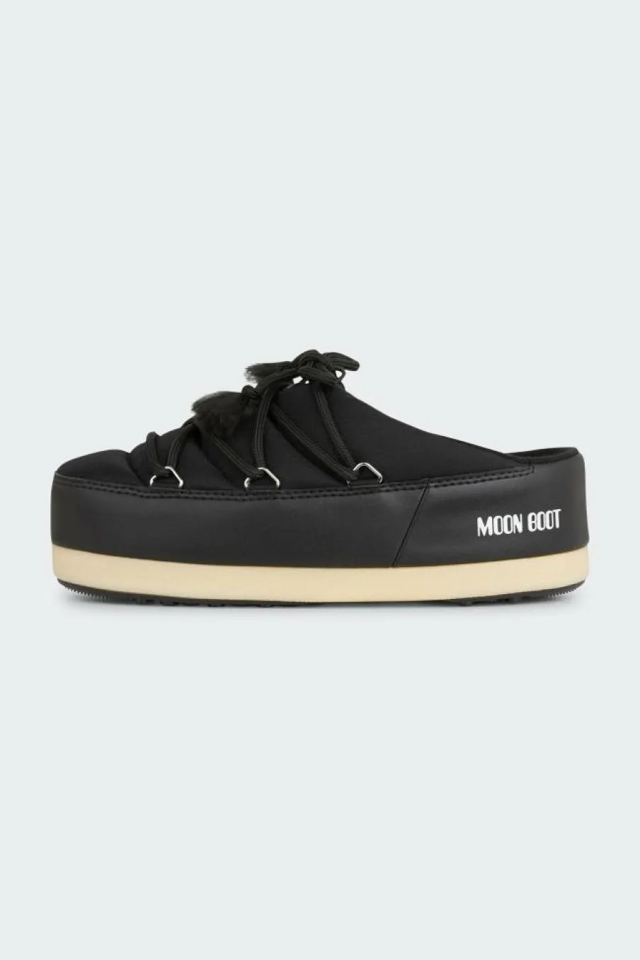 EVX MULE NYLON - Mules | Noir*MOON BOOT Outlet