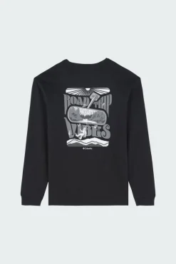 Explorers Canyon Long Sl - T-shirt | Noir*COLUMBIA
