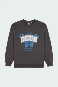 FIGHT OR FLIGHT CREW - Sweatshirt | Gris*DEUS EX MACHINA Clearance