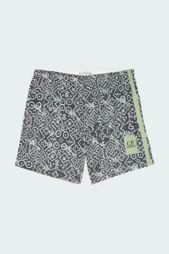 FLATT NYLON INCA SWIM SHORTS - Short de bain | Vert*C.P. COMPANY