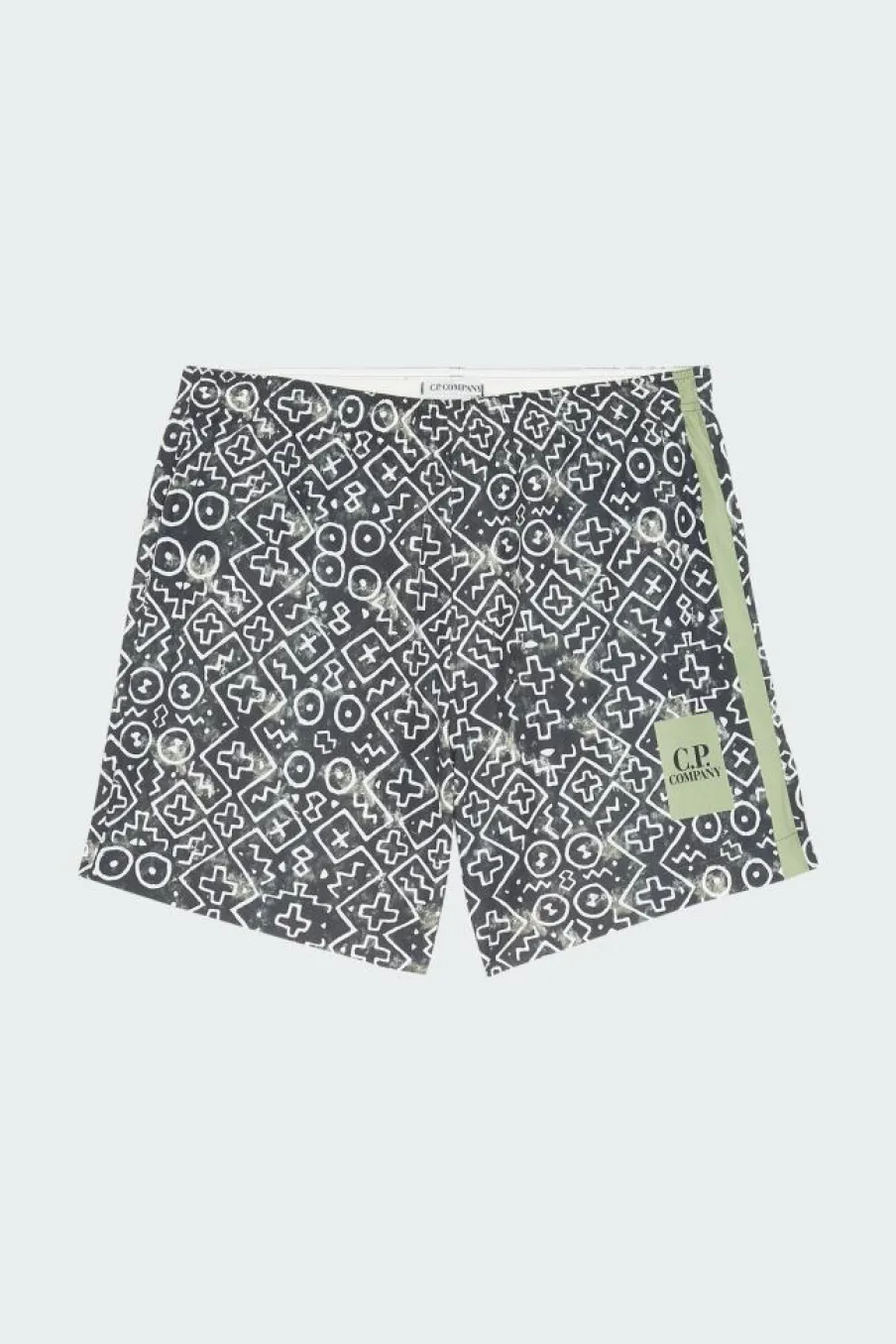 FLATT NYLON INCA SWIM SHORTS - Short de bain | Vert*C.P. COMPANY
