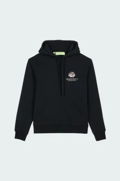 FLOOD - hoodie | Noir*NEW AMSTERDAM SURF ASSOCIATION