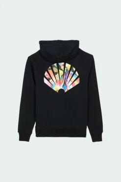FLOOD - hoodie | Noir*NEW AMSTERDAM SURF ASSOCIATION
