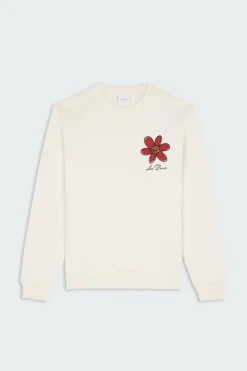 Flower - Sweatshirt | Beige*LES DEUX Sale
