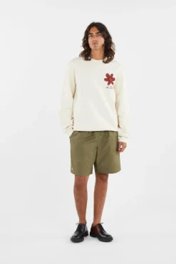 Flower - Sweatshirt | Beige*LES DEUX Sale