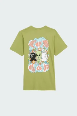 FLOWER CHILD - T-shirt sérigraphié | Vert*RIPNDIP Hot