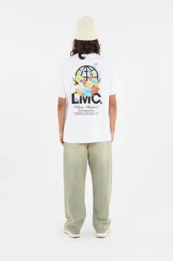 FLOWER GARDEN TEE - T-shirt | Blanc*LOST MANAGEMENT CITIES