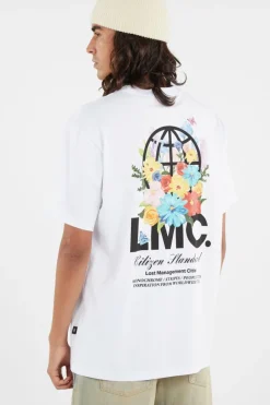 FLOWER GARDEN TEE - T-shirt | Blanc*LOST MANAGEMENT CITIES