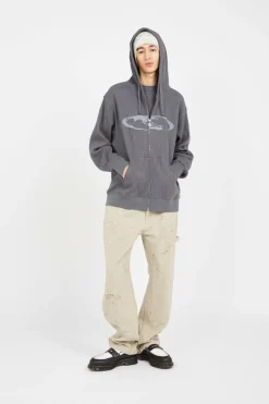 FLOWER UNCUFFED BEANIE - Bonnet | Beige*LOST MANAGEMENT CITIES Outlet