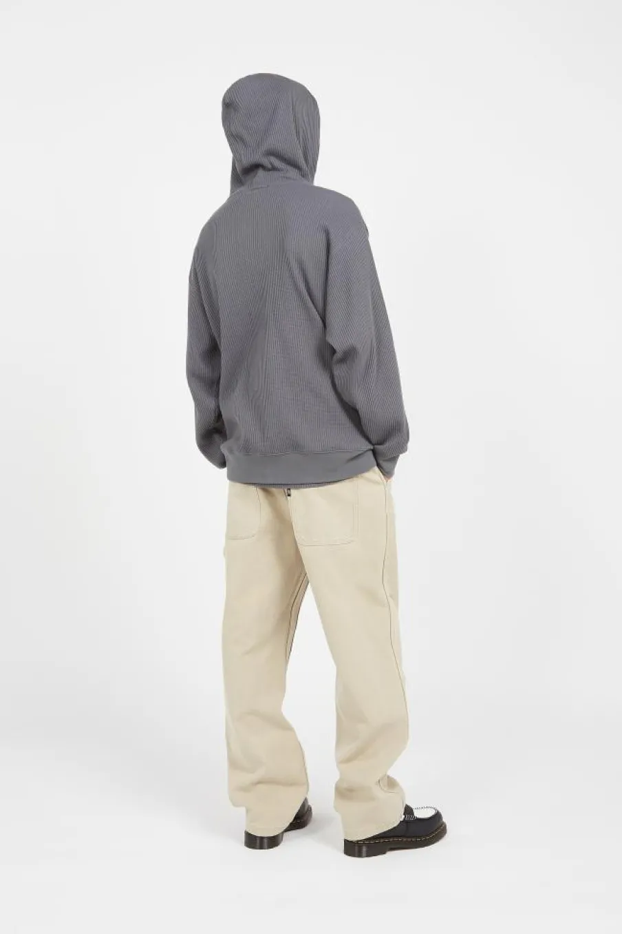 FLOWER UNCUFFED BEANIE - Bonnet | Beige*LOST MANAGEMENT CITIES Outlet