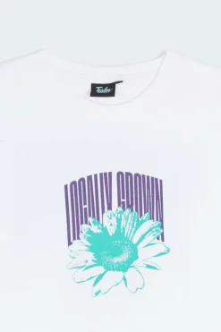 flowers - t-shirt | Blanc*TEALER New