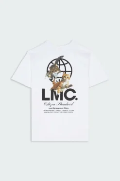 FLYING CATS TEE - T-shirt | Blanc*LOST MANAGEMENT CITIES Outlet