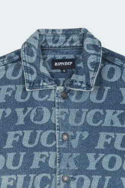 Fuckin Fuck - Veste | Bleu*RIPNDIP New