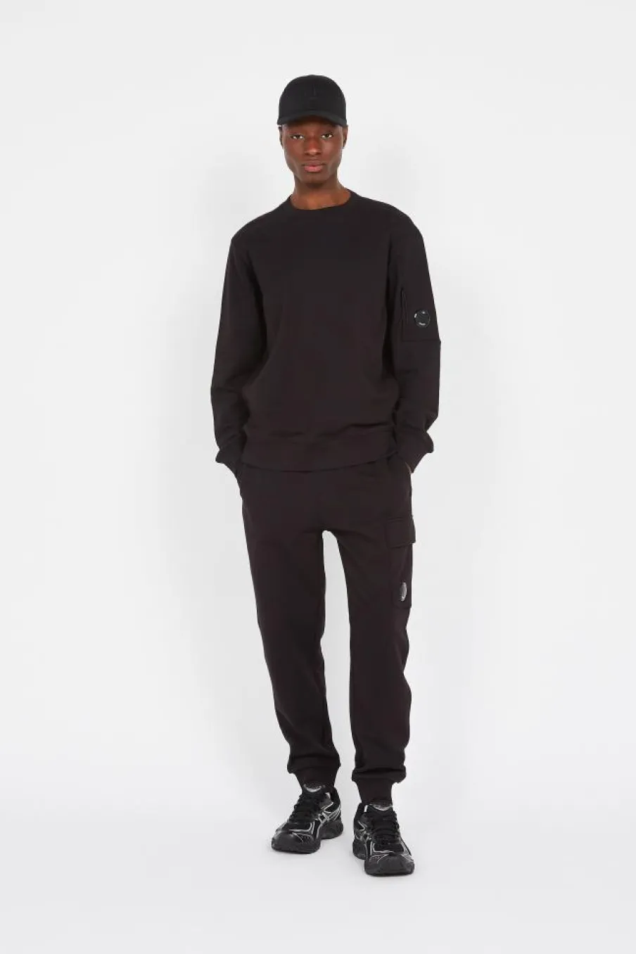 GABARDINE - Casquette | Noir*C.P. COMPANY Best