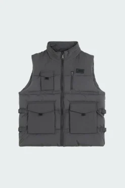 GILET MATELASSE FONCTIONNEL - Doudoune | Gris*SCHOTT Online