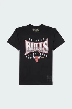 GLOW UP TEE BULLS - T-shirt | Noir*MITCHELL & NESS Outlet