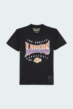 GLOW UP TEE LAKERS - T-shirt | Noir*MITCHELL & NESS Sale