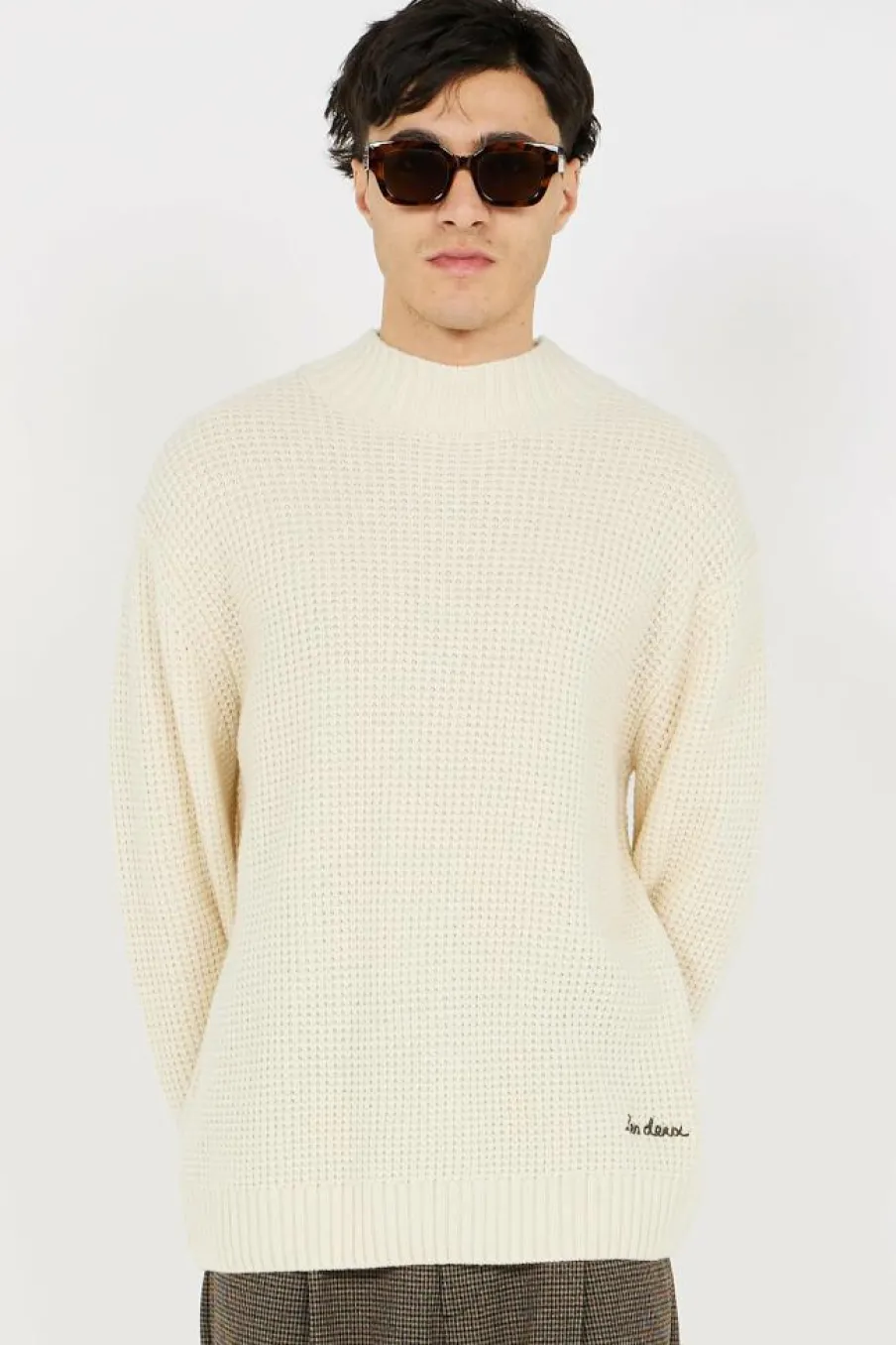 GRADY WAFFLE - Pull | Beige*LES DEUX Sale