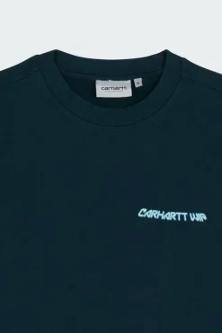 Greatest Flicks Sweat - Sweatshirt | Vert*CARHARTT WIP Clearance