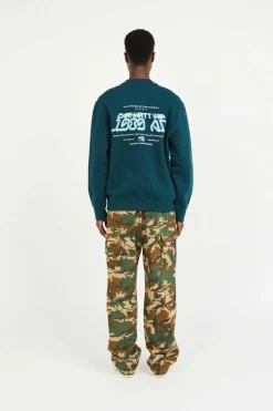 Greatest Flicks Sweat - Sweatshirt | Vert*CARHARTT WIP Clearance