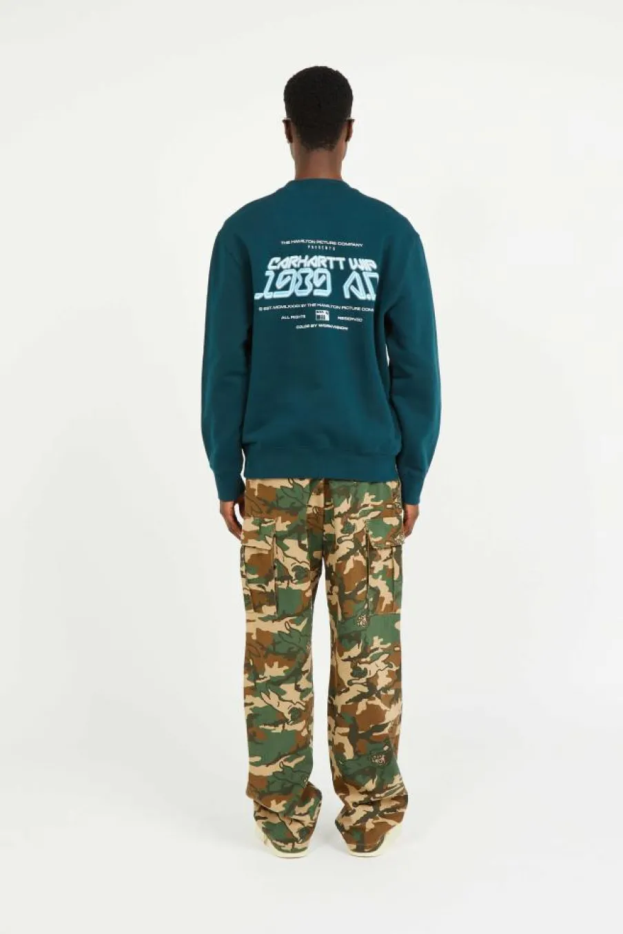Greatest Flicks Sweat - Sweatshirt | Vert*CARHARTT WIP Clearance