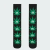 GREEN BUDDY PL - Chaussettes | Noir*HUF