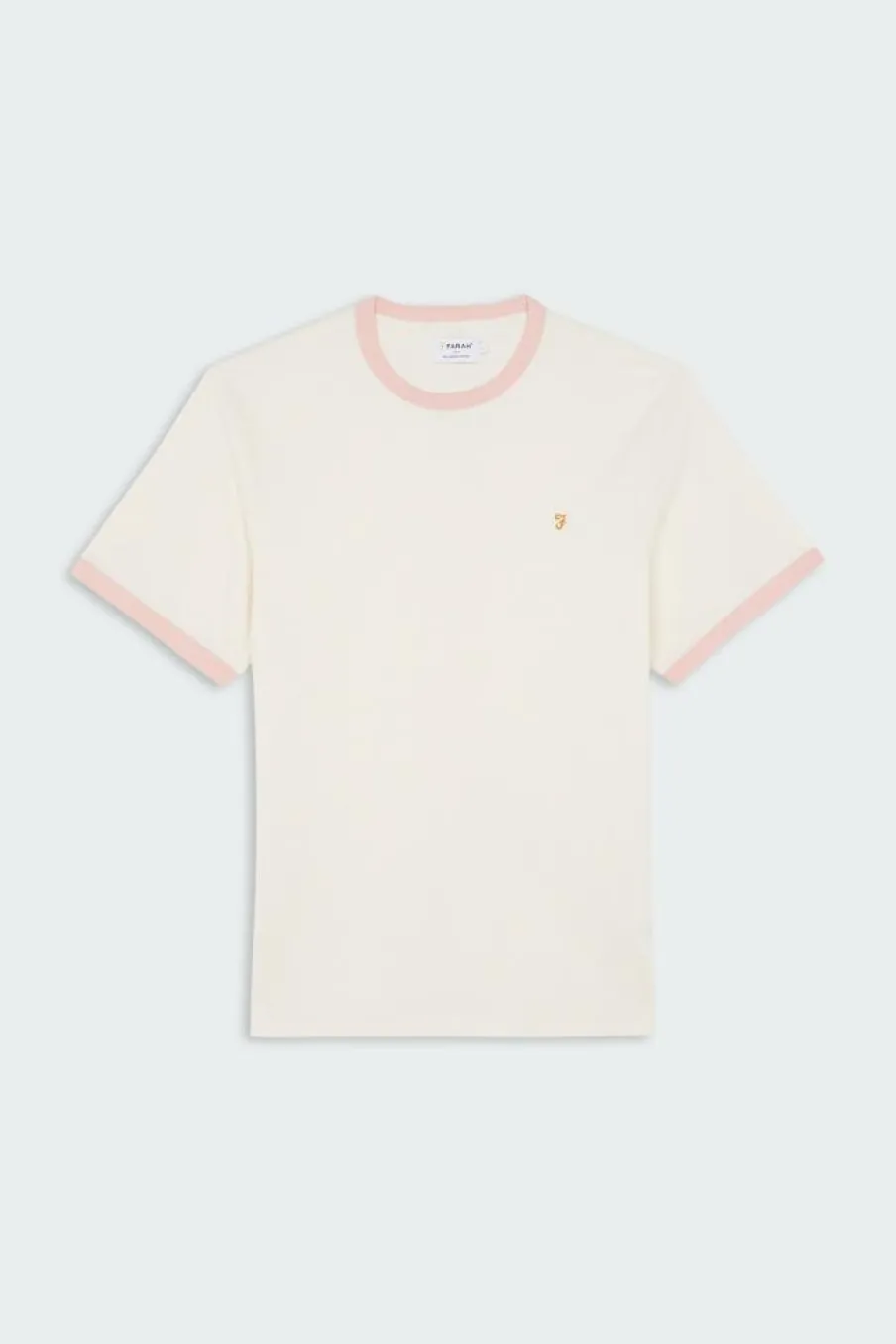 GROVES RINGER - t-shirt | Beige*FARAH Hot