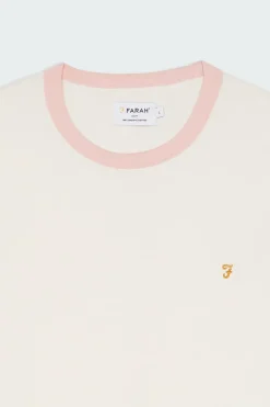 GROVES RINGER - t-shirt | Beige*FARAH Hot