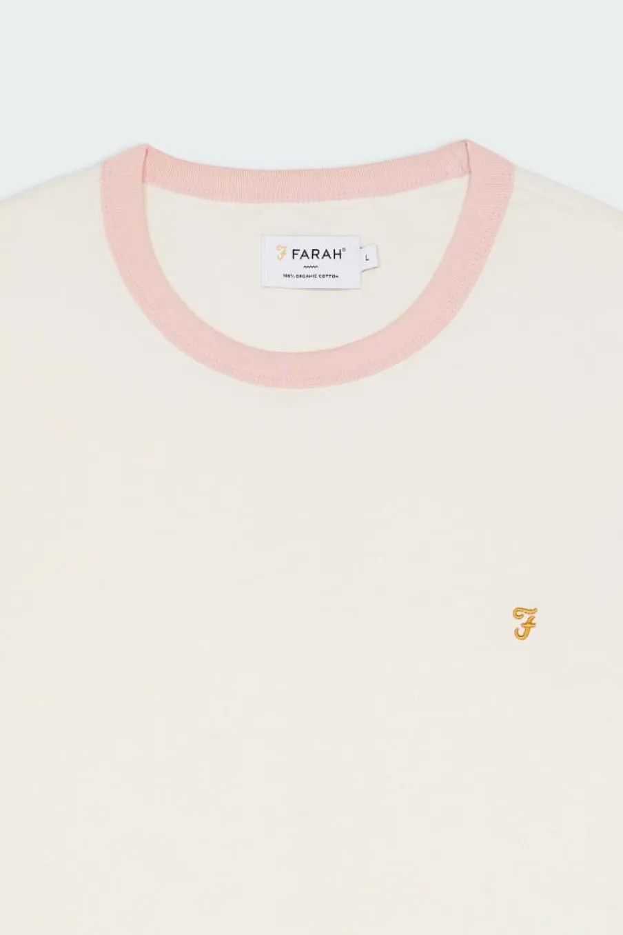 GROVES RINGER - t-shirt | Beige*FARAH Hot