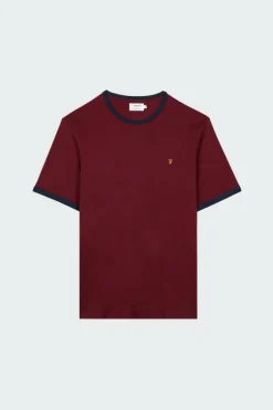 GROVES RINGER - T-shirt | Rouge*FARAH New