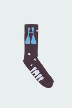 H STARDUST CREW - Chaussettes | Violet*HUF Discount