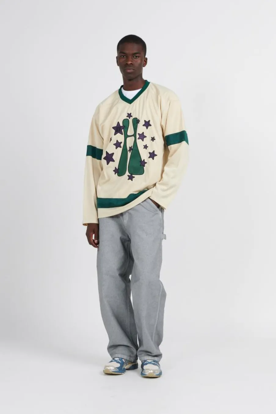 H STARDUST JERSEY BONE - T-shirt | Blanc*HUF Best