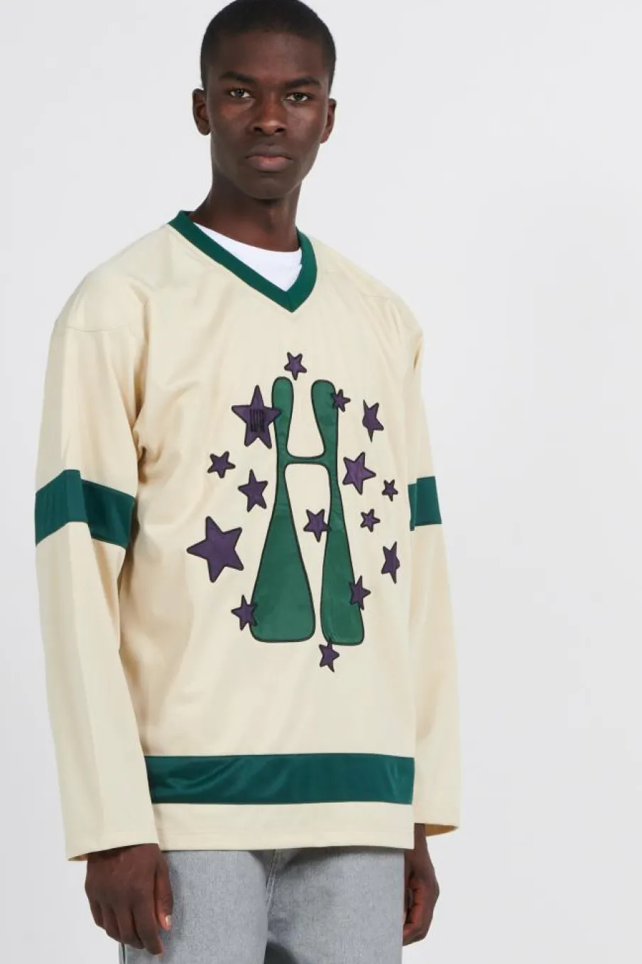 H STARDUST JERSEY BONE - T-shirt | Blanc*HUF Best