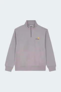 Half Zip American Script - Sweatshirt | Gris*CARHARTT WIP Sale