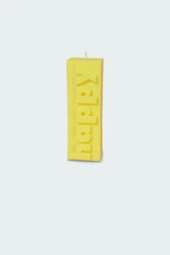 HAPPY - BOUGIE | Jaune*FLAMINGO CANDLES Sale
