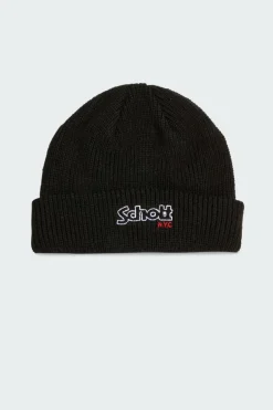 HAT VINT BEANIE - Bonnet | Noir*SCHOTT Clearance