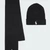 HATSCARFSET - Ensemble bonnet et écharpe | Noir*POLO RALPH LAUREN Sale