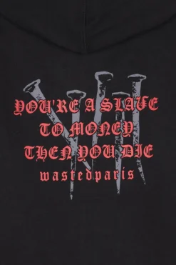 HD ZIP STAKE - Hoodie | Noir*WASTED New