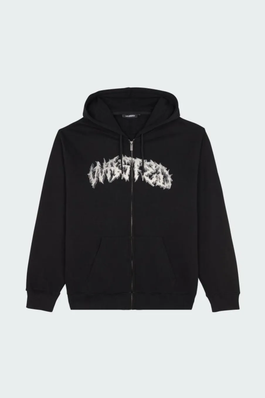 HD ZIP UNDEAD - Hoodie zippé | Noir*WASTED New