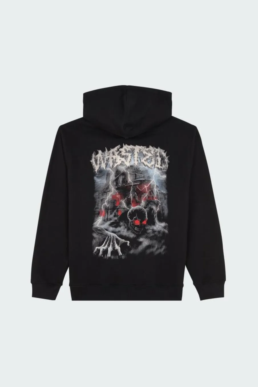 HD ZIP UNDEAD - Hoodie zippé | Noir*WASTED New