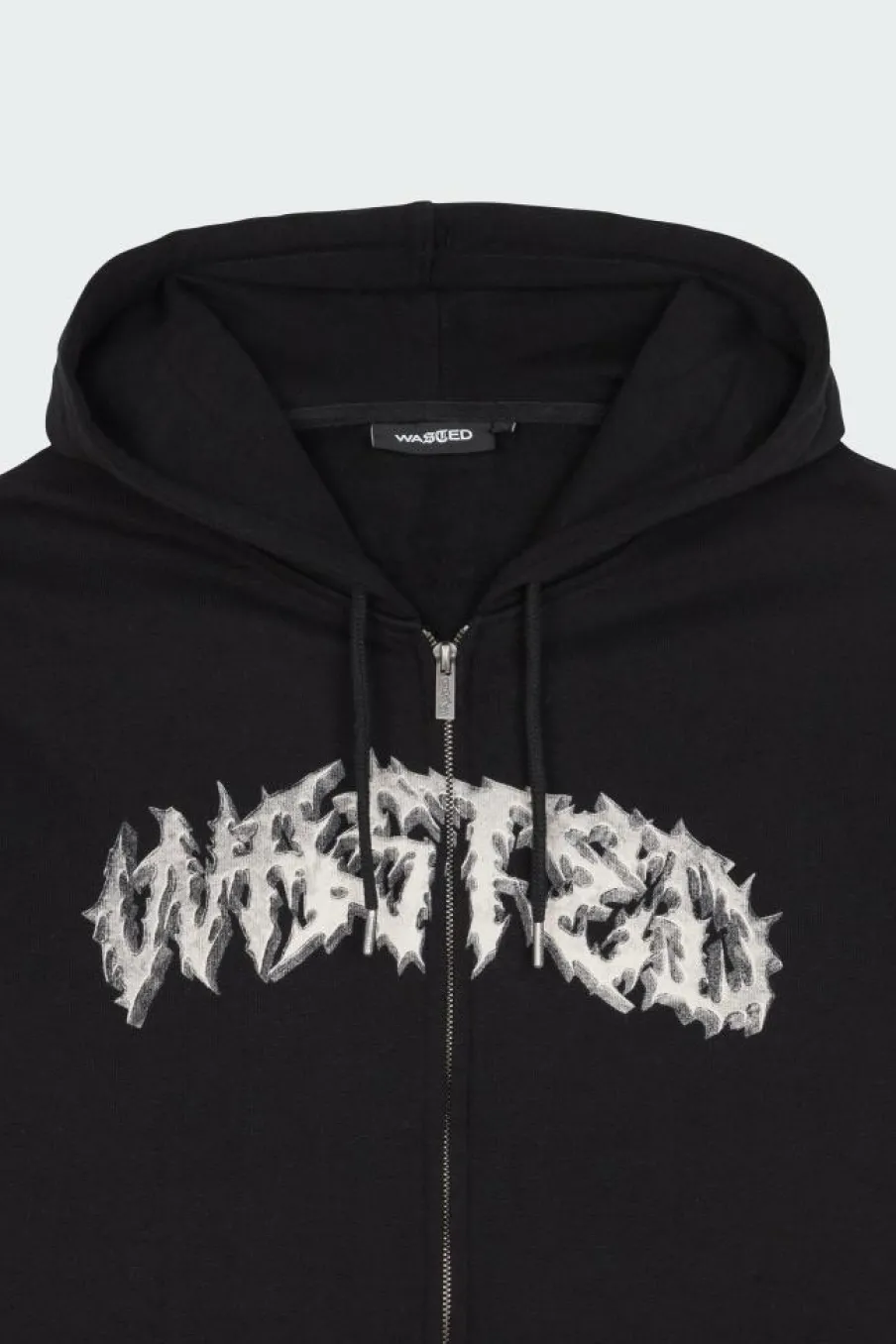 HD ZIP UNDEAD - Hoodie zippé | Noir*WASTED New