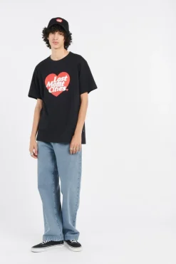HEART LOGO TEE - T-shirt | Blanc*LOST MANAGEMENT CITIES Best