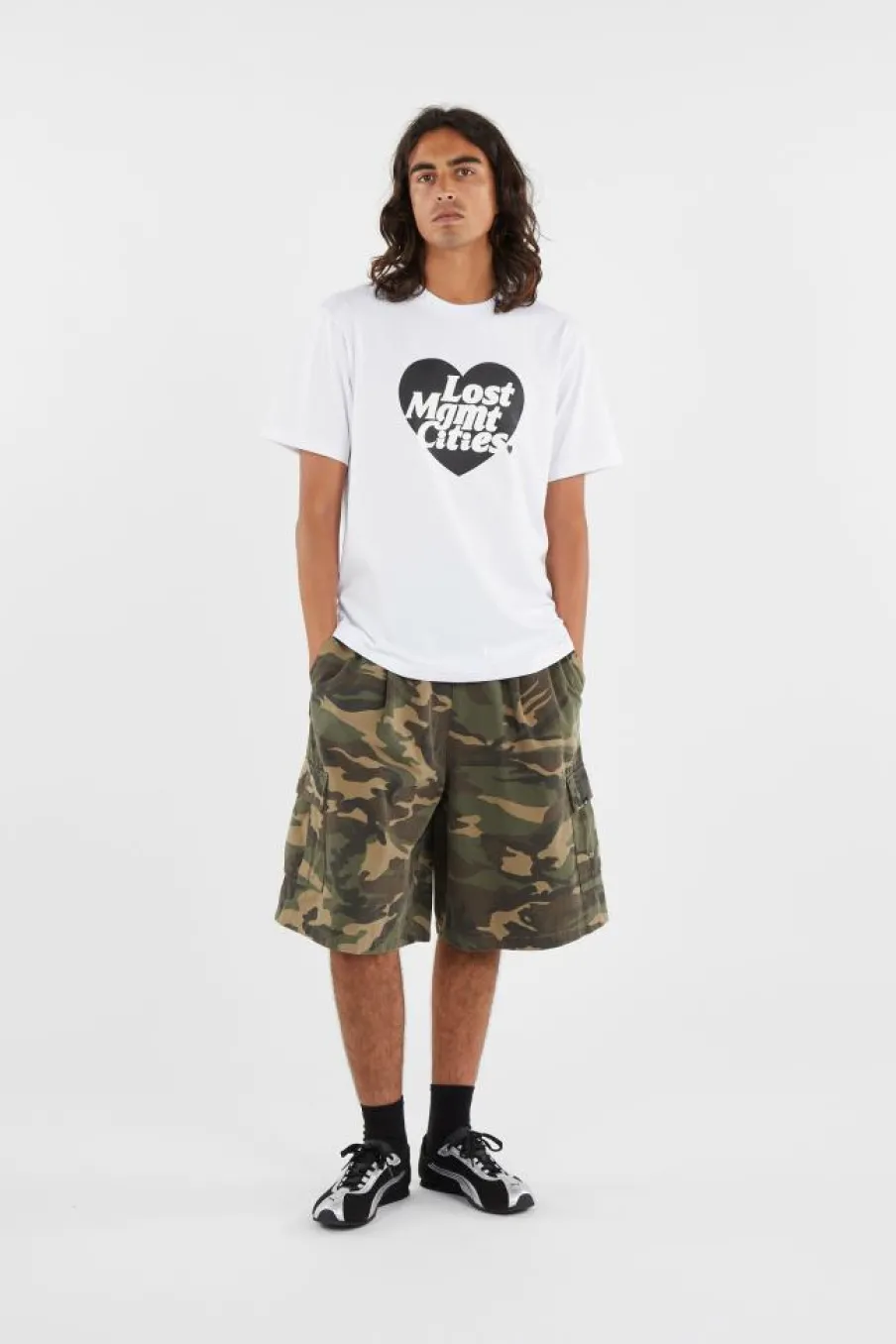 HEART LOGO TEE - T-shirt |*LOST MANAGEMENT CITIES Best