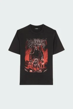 HELL GATE - T-shirt | Noir*WASTED Clearance