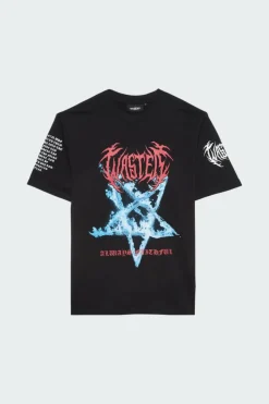 HELL NATION - T-shirt | Noir*WASTED Outlet