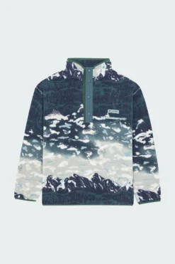 Helvetia II Printed Half - Polaire | Bleu*COLUMBIA New