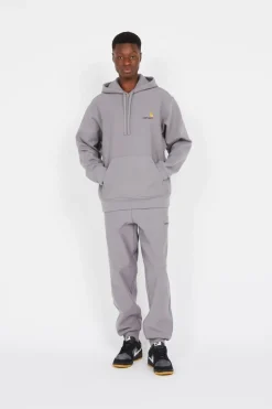 Hooded American Script - Hoodie | Gris*CARHARTT WIP Best
