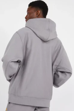 Hooded American Script - Hoodie | Gris*CARHARTT WIP Best