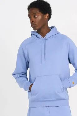 Hooded Chase - Hoodie | Bleu*CARHARTT WIP Outlet